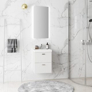 Pesuallaskaappi Hed Laatikoilla Valkoinen 420