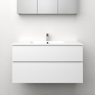 Pesuallaskaappi Himmel Valkoinen Matta 1000