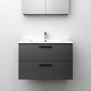 Pesuallaskaappi Jord Antracit Matta 800