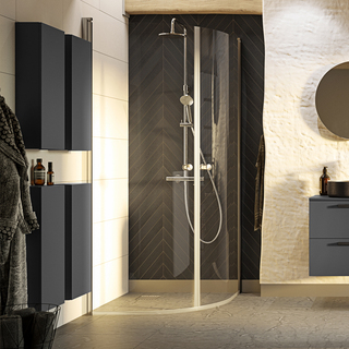 Seinä Kaappi Samla Antracit Matta