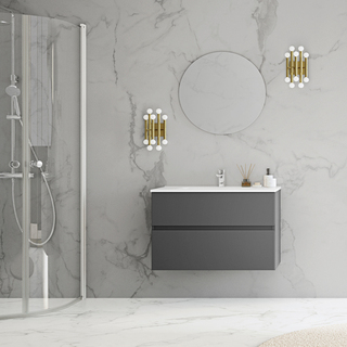 Pesuallaskaappi Himmel Antracit Matta 800