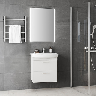 Pesuallaskaappi Lycka Laatikoilla Valkoinen 600