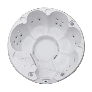 Ulkoporeamme Marstrand Marmoroitu Valkoinen/Harmaa