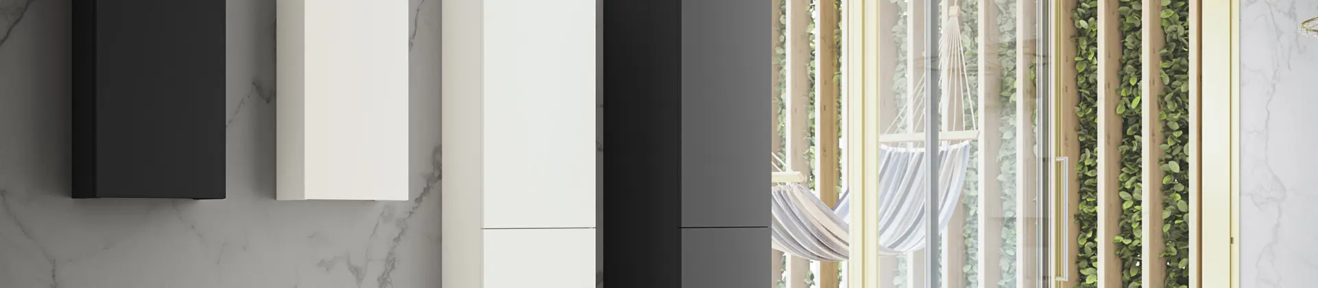 korkeat kaapit & seinäkaapit