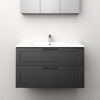 Pesuallaskaappi Nejd Antracit Matta 900