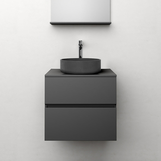 Pesuallaskaappi Himmel Antracit Matta 600