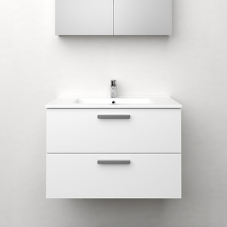 Pesuallaskaappi Jord Valkoinen Matta 800