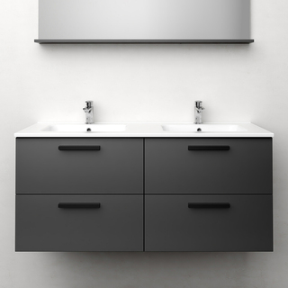 Pesuallaskaappi Jord Antracit Matta 1200D