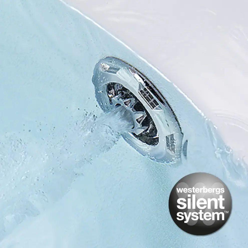 hierova kylpyamme Silent System -järjestelmällä