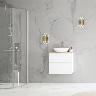 Pesuallaskaappi Himmel Valkoinen Matta 600