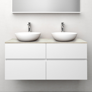 Pesuallaskaappi Himmel Valkoinen Matta 1200D