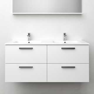 Pesuallaskaappi Jord Valkoinen Matta 1200D