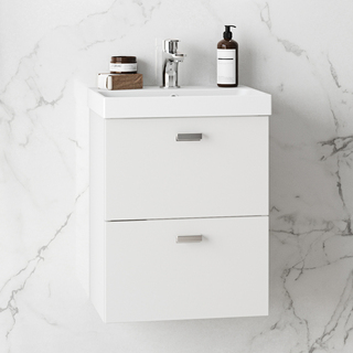 Pesuallaskaappi Hed Laatikoilla Valkoinen 420