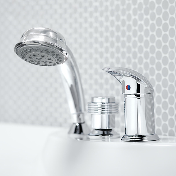 SOFT BATHTUB MIXER CHROME